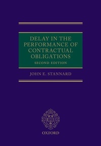 Enlarge image Cover: Delay in the Performance of Contractual Obligations - Oxford University Press