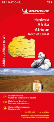 Abbildung von: Michelin Nordwest-Afrika - Michelin Editions des Voyages