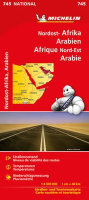 Abbildung von: Michelin Nordost-Afrika, Arabien - Michelin Editions des Voyages