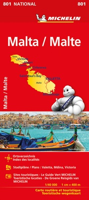 Abbildung von: Michelin Malta - Michelin Editions des Voyages