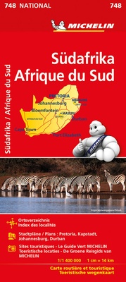 Abbildung von: Michelin Südafrika - Michelin Editions des Voyages