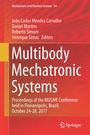 Cover: Multibody Mechatronic Systems - Springer