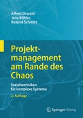 Cover: Projektmanagement am Rande des Chaos - Springer Vieweg