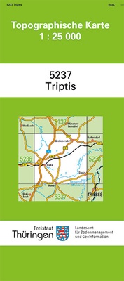 Abbildung von: Triptis - Thüringer Landesamt für Bodenmanagement und Geoinformation