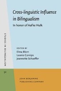 Cover: Cross-linguistic Influence in Bilingualism - John Benjamins Publishing Co