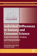 Cover: Individual Differences in Sensory and Consumer Science - Woodhead Publishing Ltd