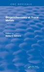 Cover: Biogeochemistry of Trace Metals - CRC Press