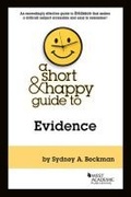 Cover: A Short & Happy Guide to Evidence - Foundation Press