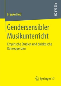 Abbildung von: Gendersensibler Musikunterricht - Springer VS