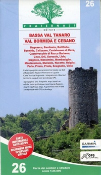 Abbildung von: Bassa Val Tanaro - Vall Bormida e Cebano: 26 - Fraternali Editore