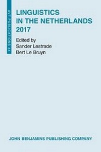 Enlarge image Cover: Linguistics in the Netherlands 2017 - John Benjamins Publishing Co