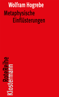 Abbildung von: Metaphysische Einflüsterungen - Vittorio Klostermann Verlag