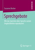 Cover: Sprechgebote - Springer VS