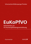 Cover: Kommentar zur EU-Kontenpf&auml;ndungsverordnung EuKoPfVO - Manz