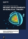 Cover: Recent Developments in Nonlocal Theory - De Gruyter