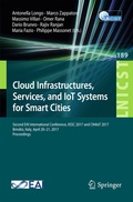 Cover: Cloud Infrastructures, Services, and IoT Systems for Smart Cities - Springer