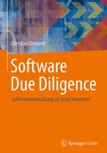 Cover: Software Due Diligence - Springer Gabler
