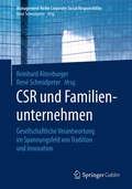 Cover: CSR und Familienunternehmen - Springer Gabler