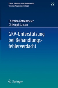 Abbildung von: GKV-Unterstützung bei Behandlungsfehlerverdacht - Springer