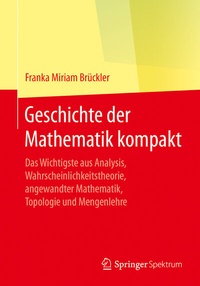 Abbildung von: Geschichte der Mathematik kompakt - Springer Spektrum