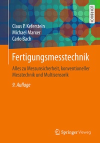 Abbildung von: Fertigungsmesstechnik - Springer Vieweg