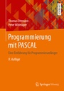 Cover: Programmierung mit PASCAL - Springer Vieweg