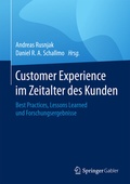 Cover: Customer Experience im Zeitalter des Kunden - Springer Gabler