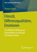 Cover: Filmstil, Differenzqualit&auml;ten, Emotionen - Springer VS