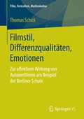 Cover: Filmstil, Differenzqualit&auml;ten, Emotionen - Springer VS