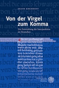 Cover: Von der Virgel zum Komma - Universit&auml;tsverlag Winter