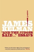 Cover: And the Judges Said... - Polygon An Imprint of Birlinn Limited