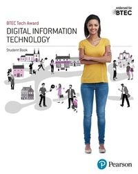 Abbildung von: BTEC Tech Award Digital Information Technology Student Book - Pearson Education Limited