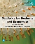 Cover: Statistics for Business and Economics, Global Edition - Pearson Education Limited