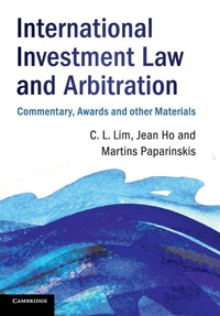 Enlarge image Cover: International Investment Law and Arbitration - Cambridge University Press