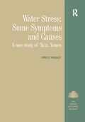 Cover: Water Stress: Some Symptoms and Causes - Routledge