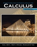 Cover: Student's Solution Manual and Survival Manual for Calculus - Kendall/Hunt Publishing Co ,U.S.