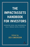Cover: The ImpactAssets Handbook for Investors - Anthem Press