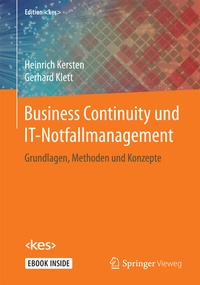 Abbildung von: Business Continuity und IT-Notfallmanagement - Springer Vieweg