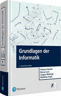 Enlarge image Cover: Grundlagen der Informatik - Pearson Studium