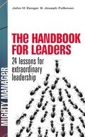 Cover: The Handbook for Leaders: 24 Lessons for Extraordinary Leadership (UK Edition) - McGraw-Hill Publishing Co.