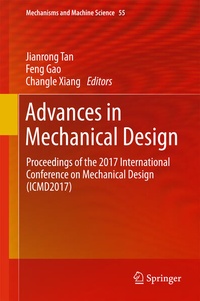 Enlarge image Cover: Advances in Mechanical Design - Springer