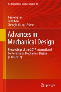 Enlarge image Cover: Advances in Mechanical Design - Springer