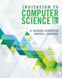 Enlarge image Cover: Invitation to Computer Science - Course Technology Inc