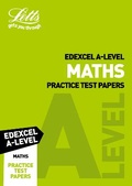 Cover: Edexcel A-Level Maths Practice Test Papers - Letts Educational