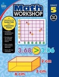 Cover: Math Workshop, Grade 5 - Carson Dellosa Education