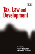 Cover: Tax, Law and Development - Edward Elgar Publishing