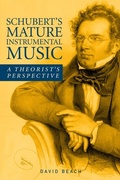Cover: Schubert's Mature Instrumental Music - De Gruyter