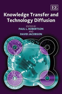 Enlarge image Cover: Knowledge Transfer and Technology Diffusion - Edward Elgar Publishing