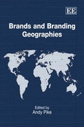 Cover: Brands and Branding Geographies - Edward Elgar Publishing