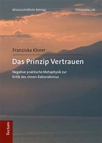 Abbildung von: Das Prinzip Vertrauen - Tectum Wissenschaftsverlag